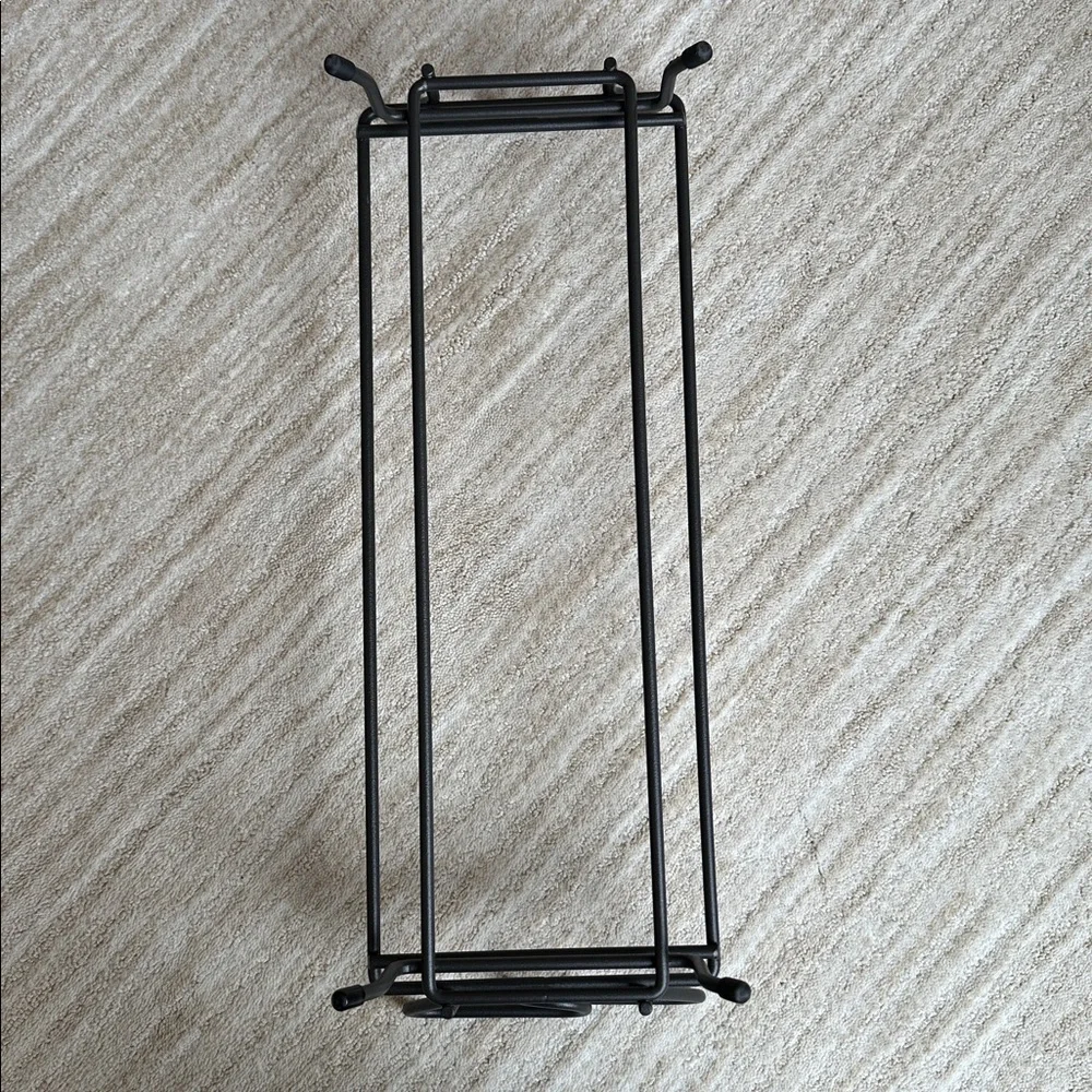 Pampered Chef Simple Additions Wrought Iron Black Metal Hospitality Stand Only